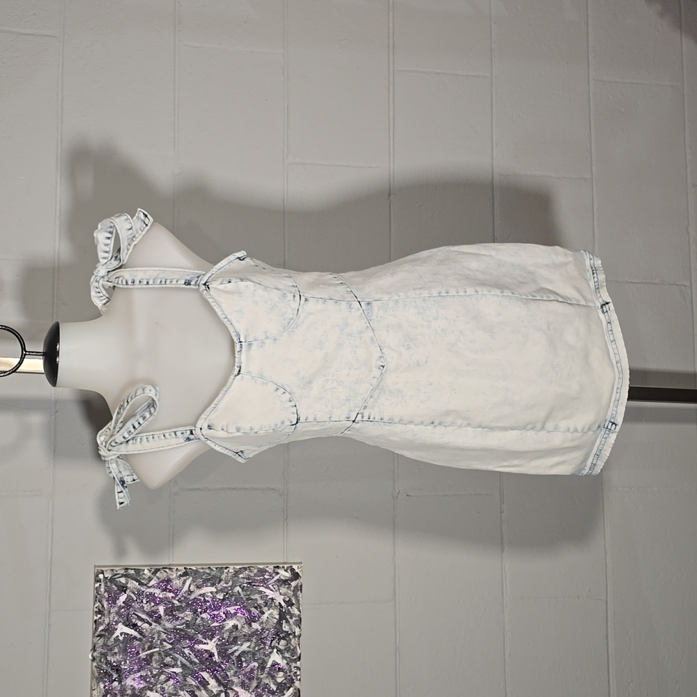 Vestique White Denim Dress